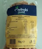 Suhkru kogus sees Rondelle di mele essiccate