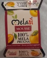 Jumlah gula yang masuk Mousse 100% mela prugna