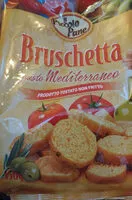 Suhkru kogus sees Bruschetta gusto mediterraneo