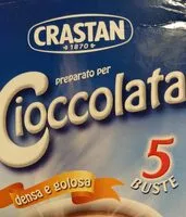 Jumlah gula yang masuk Preparato per Cioccolata