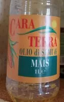 入っている砂糖の量 olio di semi di mais