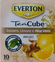 Suhkru kogus sees Tea cube zenzero limone aloe