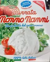 चीनी की मात्रा Burrata