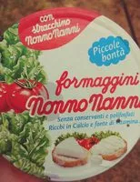 Sucre et nutriments contenus dans Nonno nanni