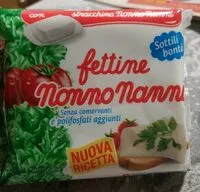 入っている砂糖の量 Fettine