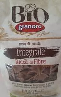 Whole or semi whole durum wheat farfalle