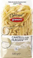 Количество сахара в Granoro Gli Speciali Cavatelli Murgiani Pasta #137