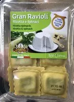 Zuckermenge drin Gran Ravioli Ricotta e Spinaci
