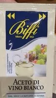 入っている砂糖の量 Aceto di vino bianco