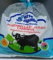 入っている砂糖の量 Mozzarella di bufala campana