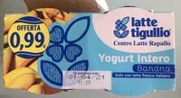 入っている砂糖の量 Yogurt intero banana