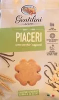 Suhkru kogus sees Piaceri alla vaniglia