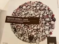 Jumlah gula yang masuk Mixed berry cake