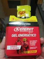 Suhkru kogus sees Gel energético con cafeína sabor cítricos