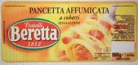 Quantité de sucre dans Pancetta affumicata a cubetti