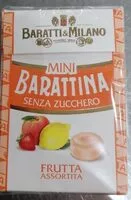 Amount of sugar in Mini barattina