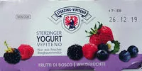 Sokerin määrä sisällä Yogurt intero - 125g x 2 - Gusto frutti di bosco