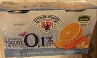 入っている砂糖の量 Yogurt Vipiteno magro 0,1% - 125gx2 - arancia/carota/zenzero