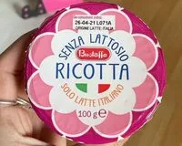 Zuckermenge drin Ricotta Senza Lattosio