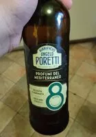 Количество сахара в Poretti profumi del Mediterraneo