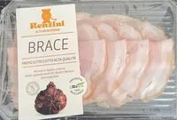 Quantité de sucre dans Brace prosciutto cotto alta qualita