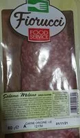 Jumlah gula yang masuk Salame milano