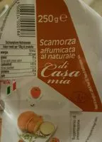 Cantidad de azúcar en Scamorza affumicata al naturale