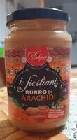 चीनी की मात्रा Burro di arachidi