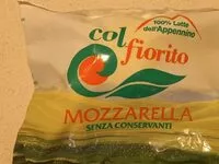 Sokerin määrä sisällä Mozzarella