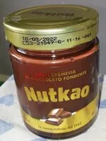 İçindeki şeker miktarı Nutkao cioccolato fondente