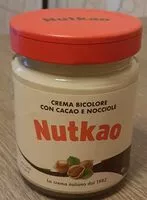 İçindeki şeker miktarı Crema bicolore con cacao e nocciole