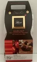 Quantité de sucre dans Hazelnut milk chocolate pralines