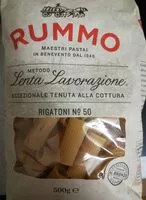 Cantidad de azúcar en Rigatoni n°