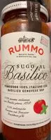 Cantidad de azúcar en Sugo al Basilico