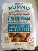 İçindeki şeker miktarı Mezzi rigatoni n°51 Senza glutine