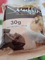 Amount of sugar in Muffin con gocce cioccolato no glutine