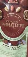 入っている砂糖の量 Applausi pistacchio e mandorla