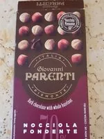 入っている砂糖の量 Tavoletta cioccolato fondente nocciola 70%