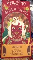入っている砂糖の量 Cioccolato gianduia