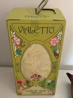 入っている砂糖の量 Uovo di pasqua pistacchi salati e mandorle