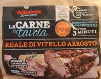 İçindeki şeker miktarı Reale di vitello arrosto