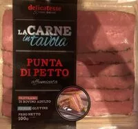 İçindeki şeker miktarı Punta di petto Affumicata