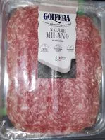 Sokerin määrä sisällä Salami Milano