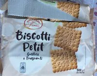 Suhkru kogus sees Biscotti petit