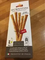 Sokerin määrä sisällä Sfornatini