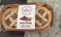 चीनी की मात्रा Crostatina crema alle nocciole e cacao