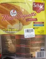 Jumlah gula yang masuk Glutenfree Mini Baguette