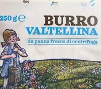 Amount of sugar in Burro valtellina
