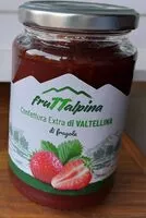 Amount of sugar in Confettura extra di Valtellina di fragole