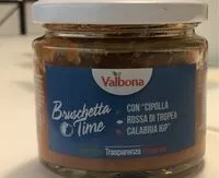 Cantidad de azúcar en Bruschetta time - con cipolla rossa di tropea calabria igp